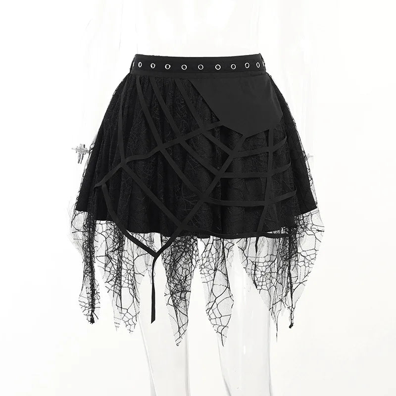 Rebel Pleat Mini Skirt