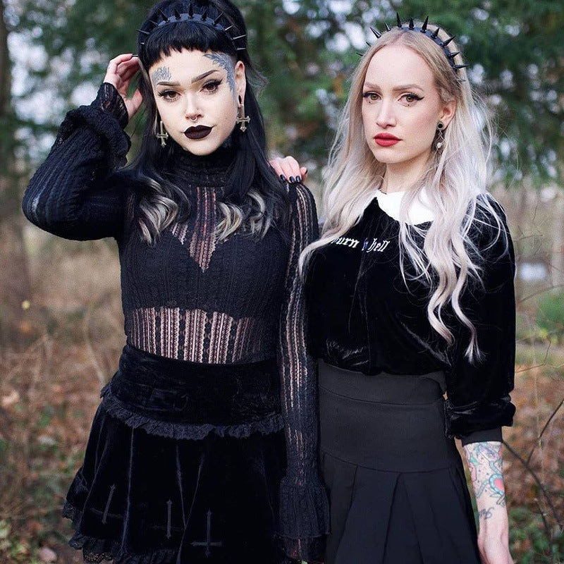 Nocturne Velvet Skirt