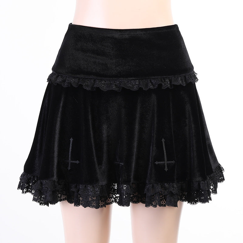 Nocturne Velvet Skirt