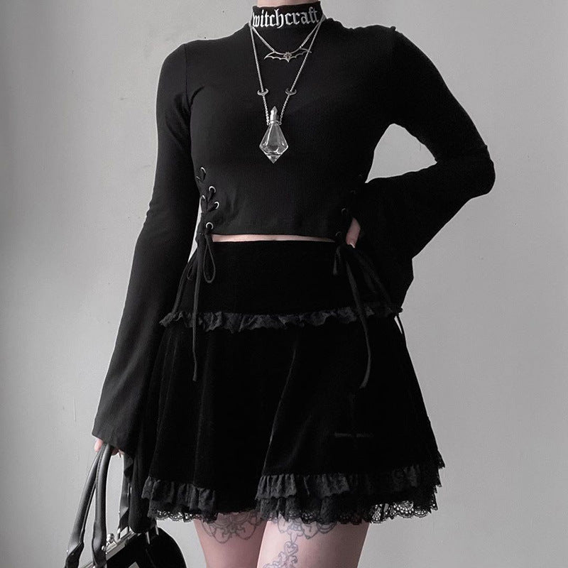 Nocturne Velvet Skirt
