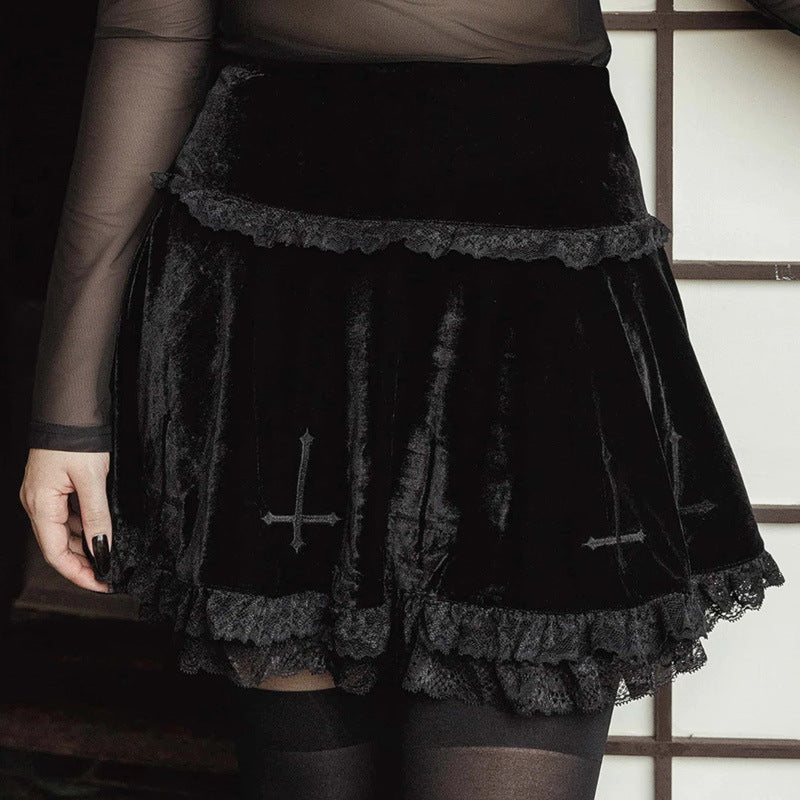 Nocturne Velvet Skirt