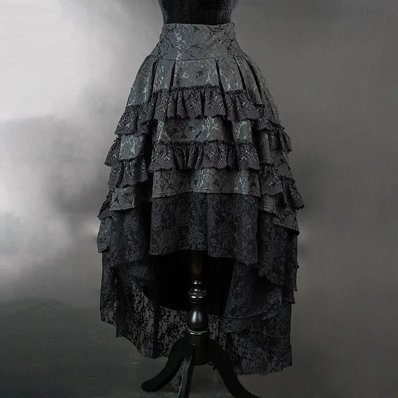 Night Garden Midi Skirt