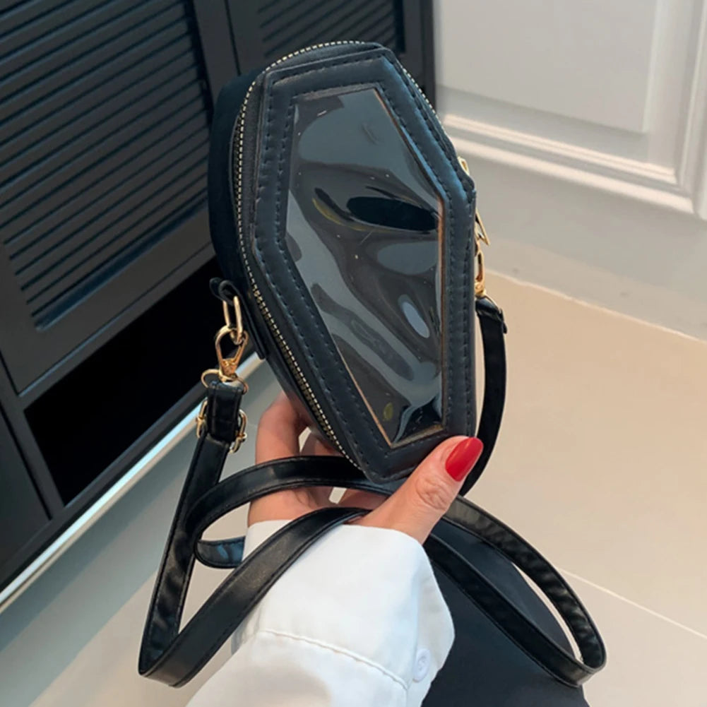 Crypt Cross Coffin Shoulder Bag