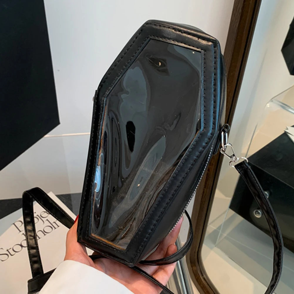 Crypt Cross Coffin Shoulder Bag
