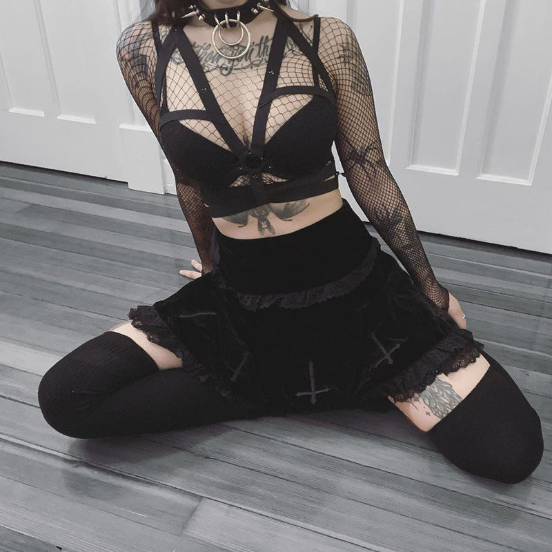 Nocturne Velvet Skirt
