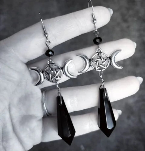 Pentagram Rosary Necklace