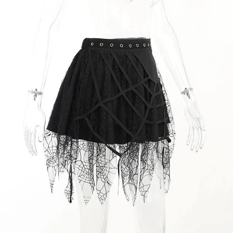 Rebel Pleat Mini Skirt