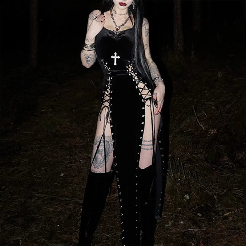 After Dark Velvet Dress