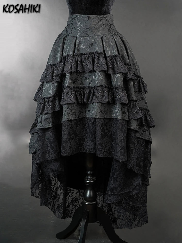 Night Garden Midi Skirt
