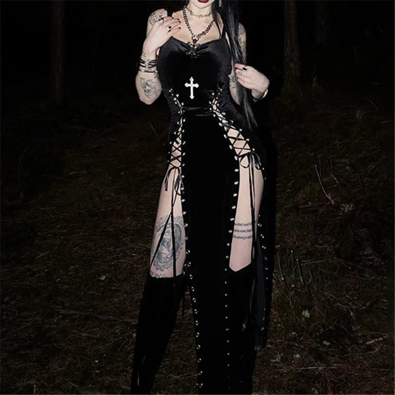 After Dark Velvet Dress