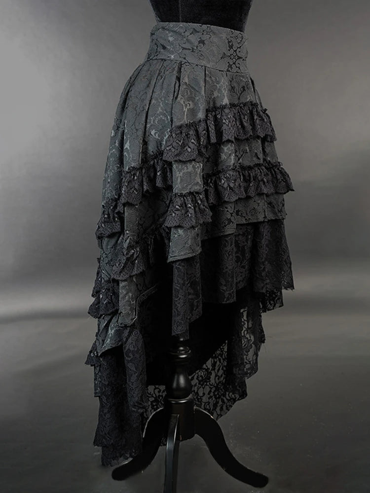 Night Garden Midi Skirt