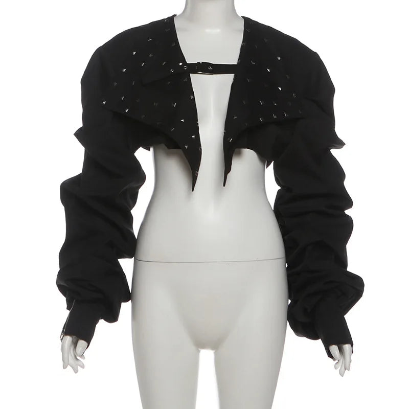 Noir Cropped Shrug