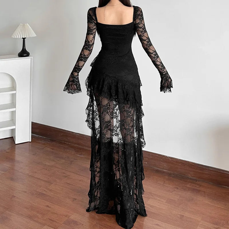 Raven Lace Dress