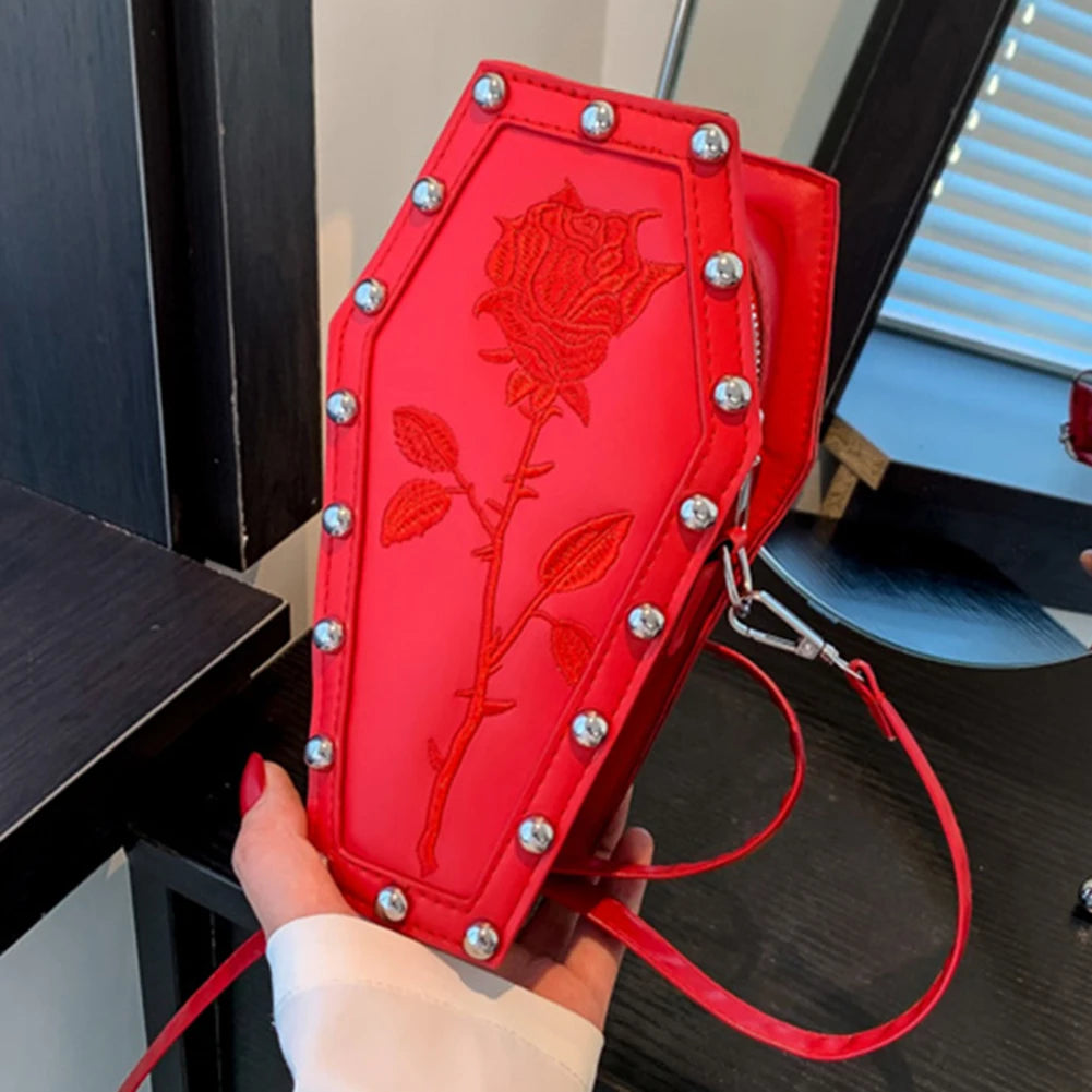 Crypt Cross Coffin Shoulder Bag