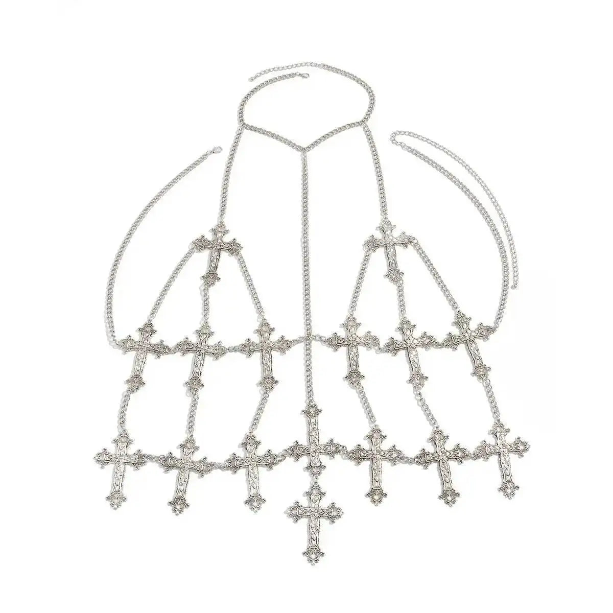 Sacred Cross Harness Bralette